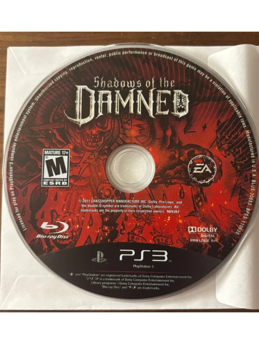 Shadows of the Damned (Sony PlayStation 3, 2011)